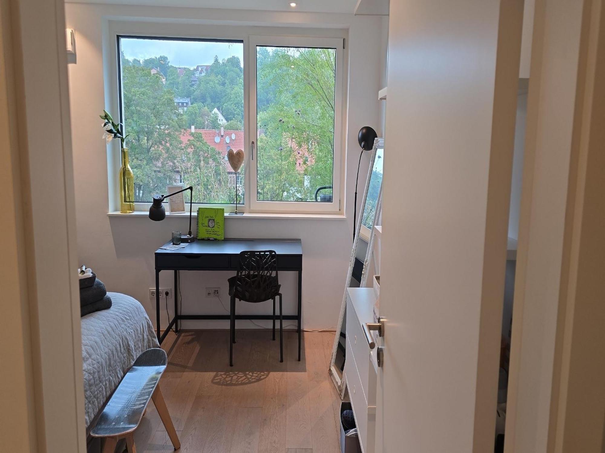 Stadtnahes Gaestezimmer Im Penthouse Bei Esi Tübingen Exteriér fotografie